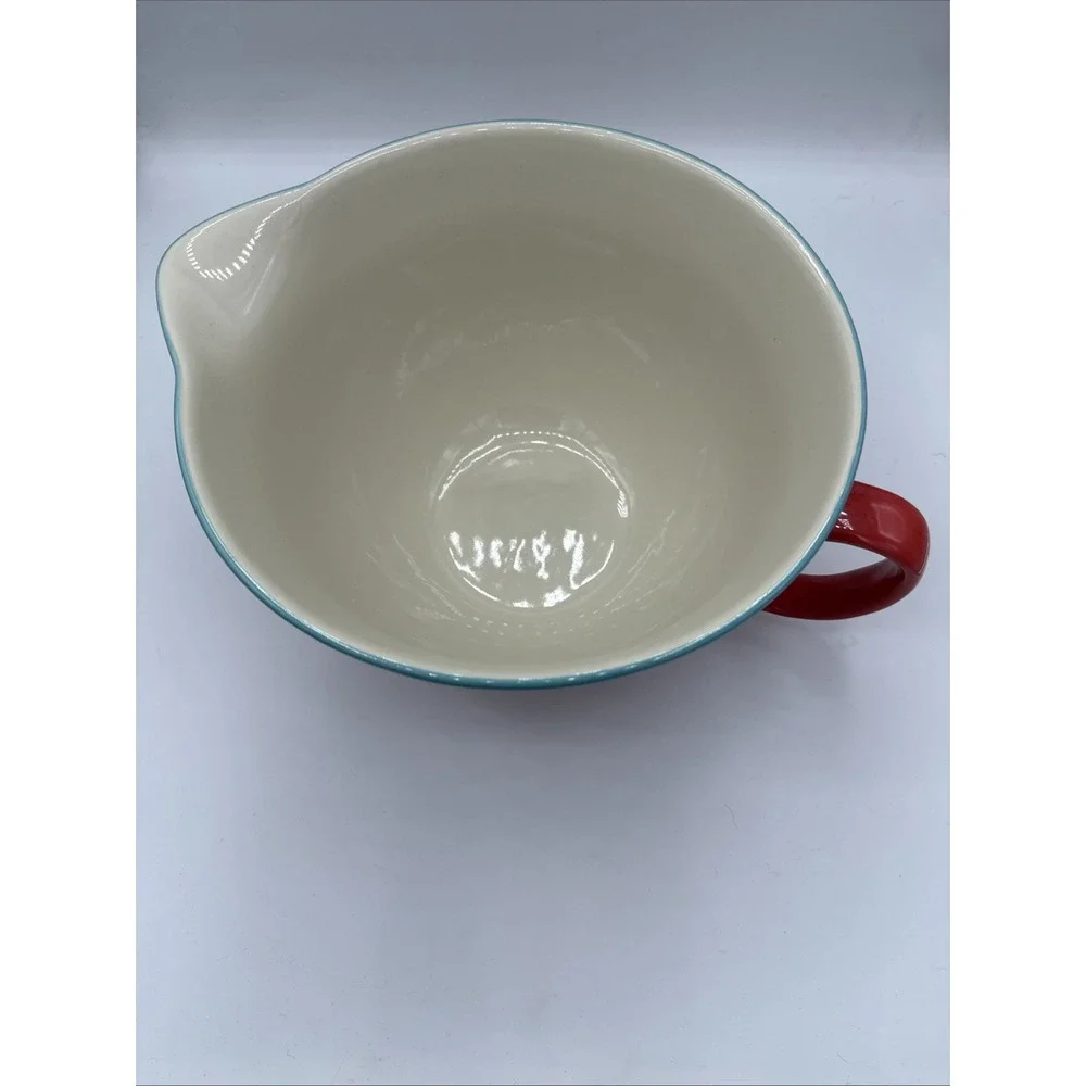 The Pioneer Woman 2.83-Quart Batter Bowl Polka Dot NWT